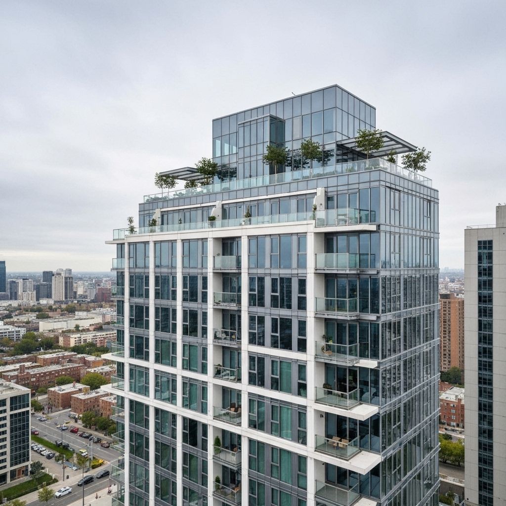 Penthouse sang trọng view thành phố